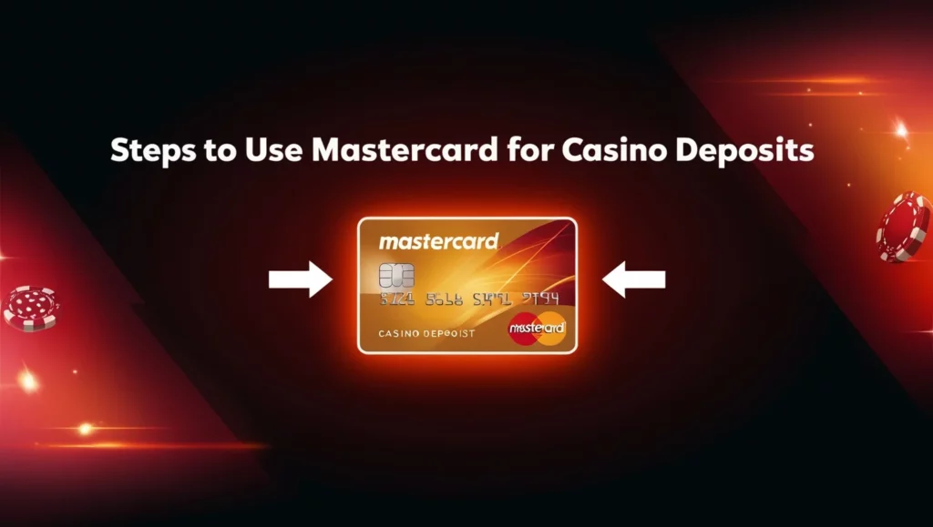 Steps for mastercard deposits.